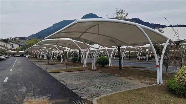 電瓶車停車棚案例